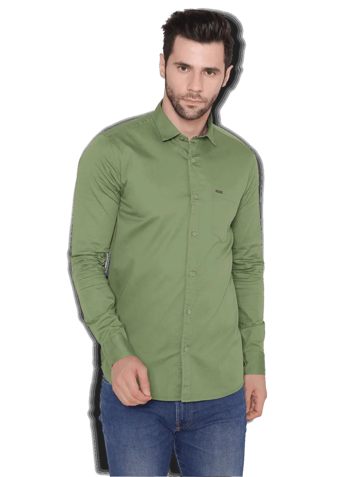 Slim Fit Twill Shirt