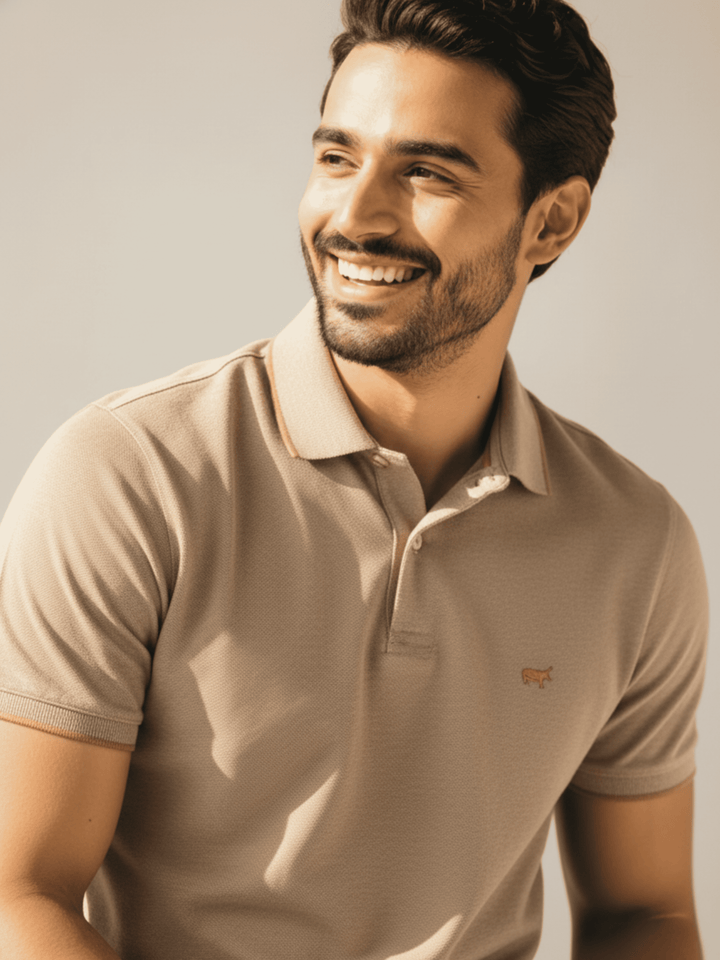 Textured Polo Sirocco Shirt - Braclo