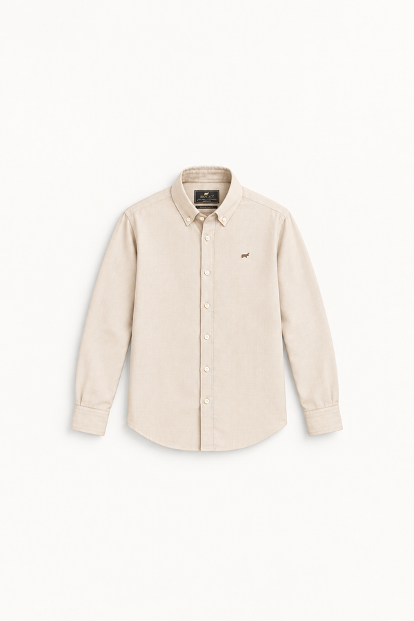 Beige Linen Shirt