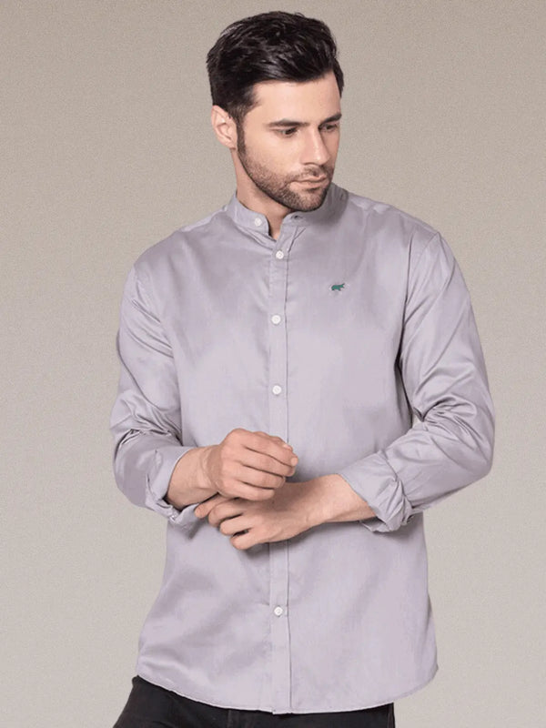 Easy Care Mandarin Casual Shirt