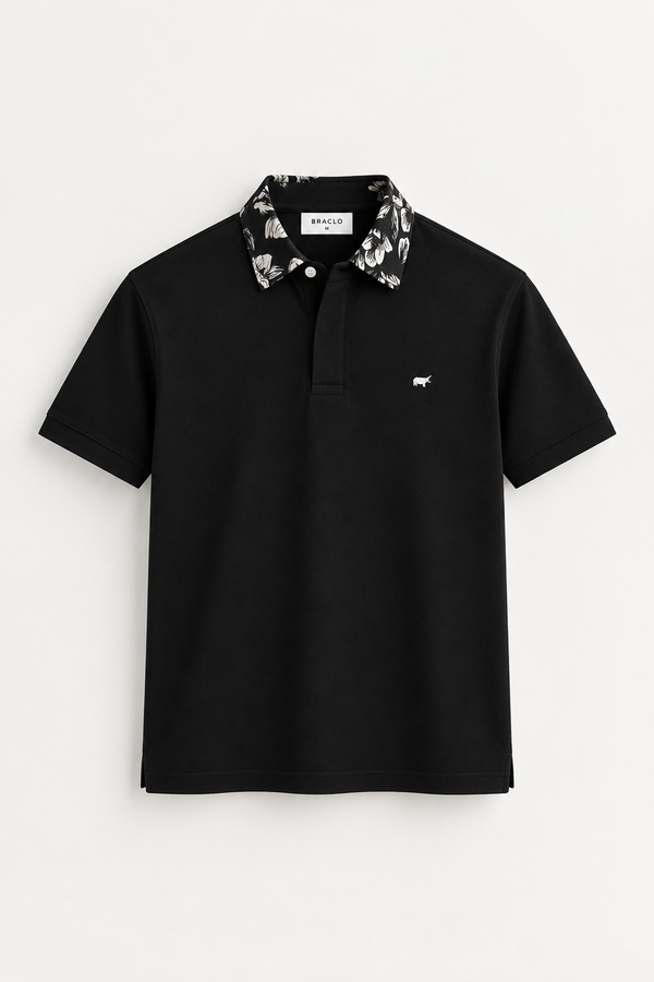 Black Paris Polo Shirt
