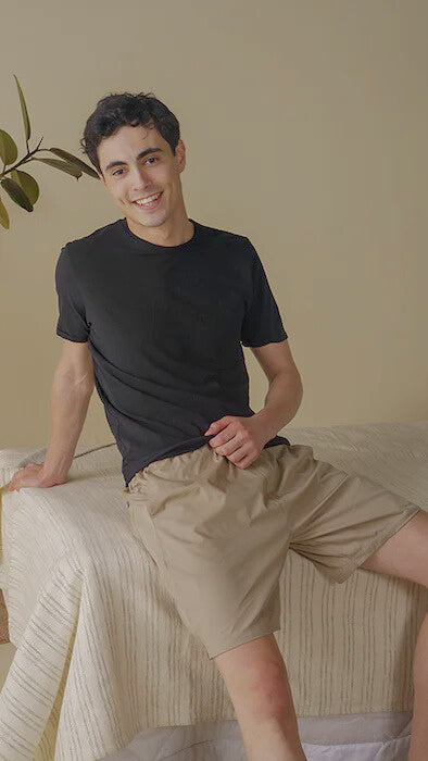 Hommie Beige Boxer Shorts