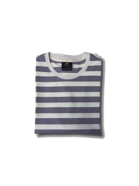 Lilac Stripe T-Shirt